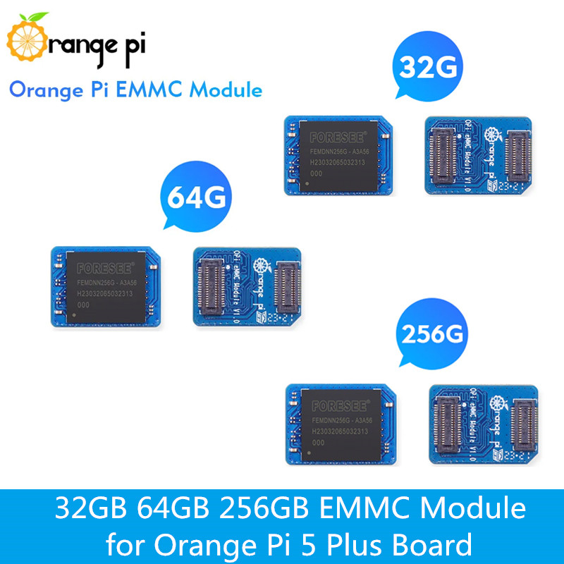 Orange Pi 5 Plus 32Gb - Pomarańczowy moduł Pi 32GB 64GB 256GB