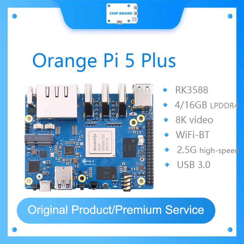 Radxa Rock 5B 16Gb - Orange Pi 5 Plus Komputer jednopłytkowy