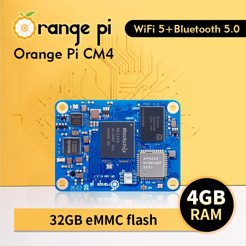 BoaMasM Orange Pi CM4 4GB RAM  – Compute Module 4 32Gb Wifi recenzja i cena