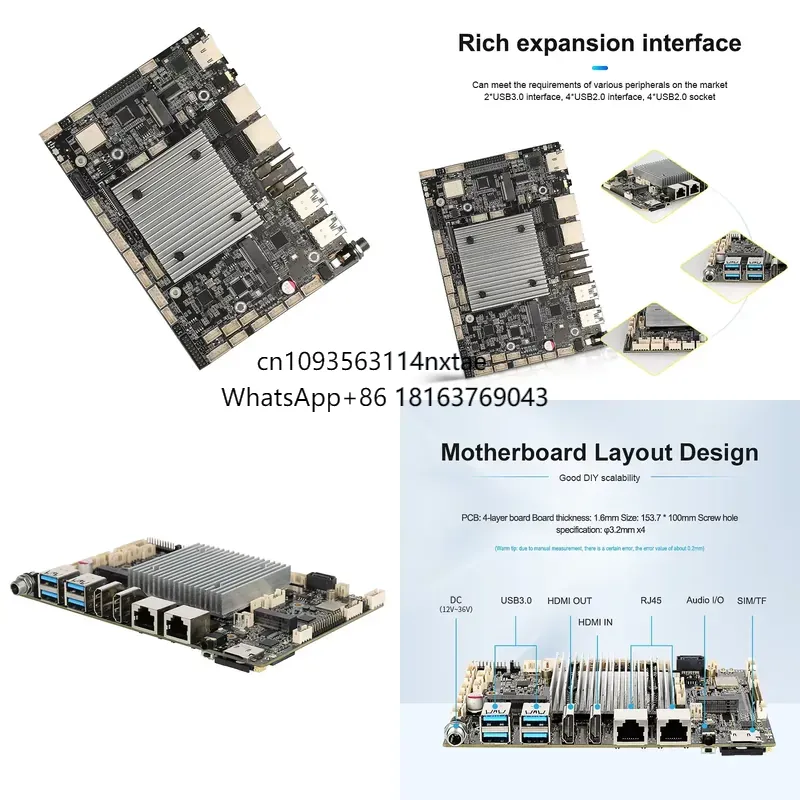 2026 Gorący hit! Płyta główna  – Rk3588 Mini Pc Board recenzja i cena