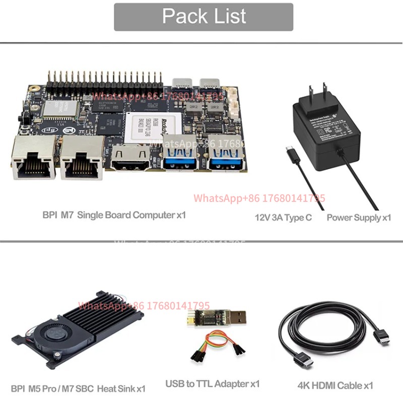 Komputer jednopłytkowy RK3588  – Banana Pi Bpi M7 Rk3588 recenzja i cena