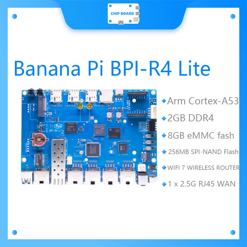 Banana Pi BPI-R4 Lite wyposażo – Bananapi Bpi R4 Wifi 7 recenzja i cena