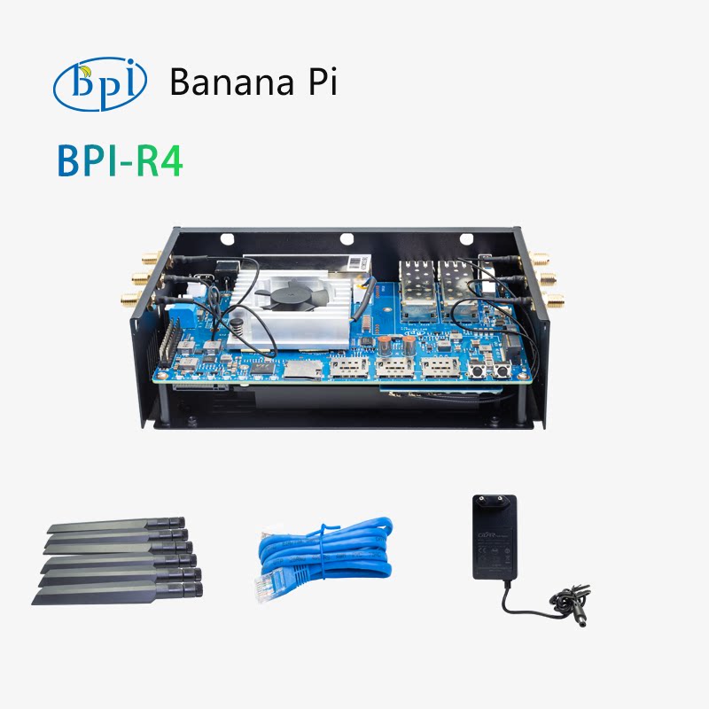 Zestaw płytki rozwojowej route – Bananapi Bpi R4 Wifi 7 recenzja i cena
