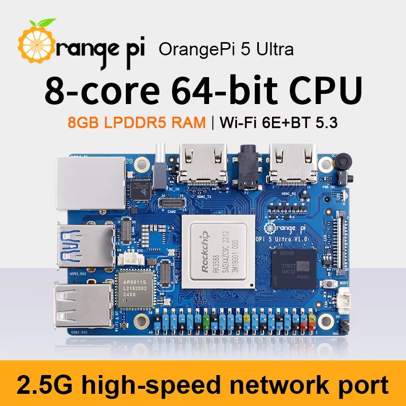 【Gorąca Wyprzedaż】Orange Pi 5  – Rk3588 Mini Pc Board recenzja i cena